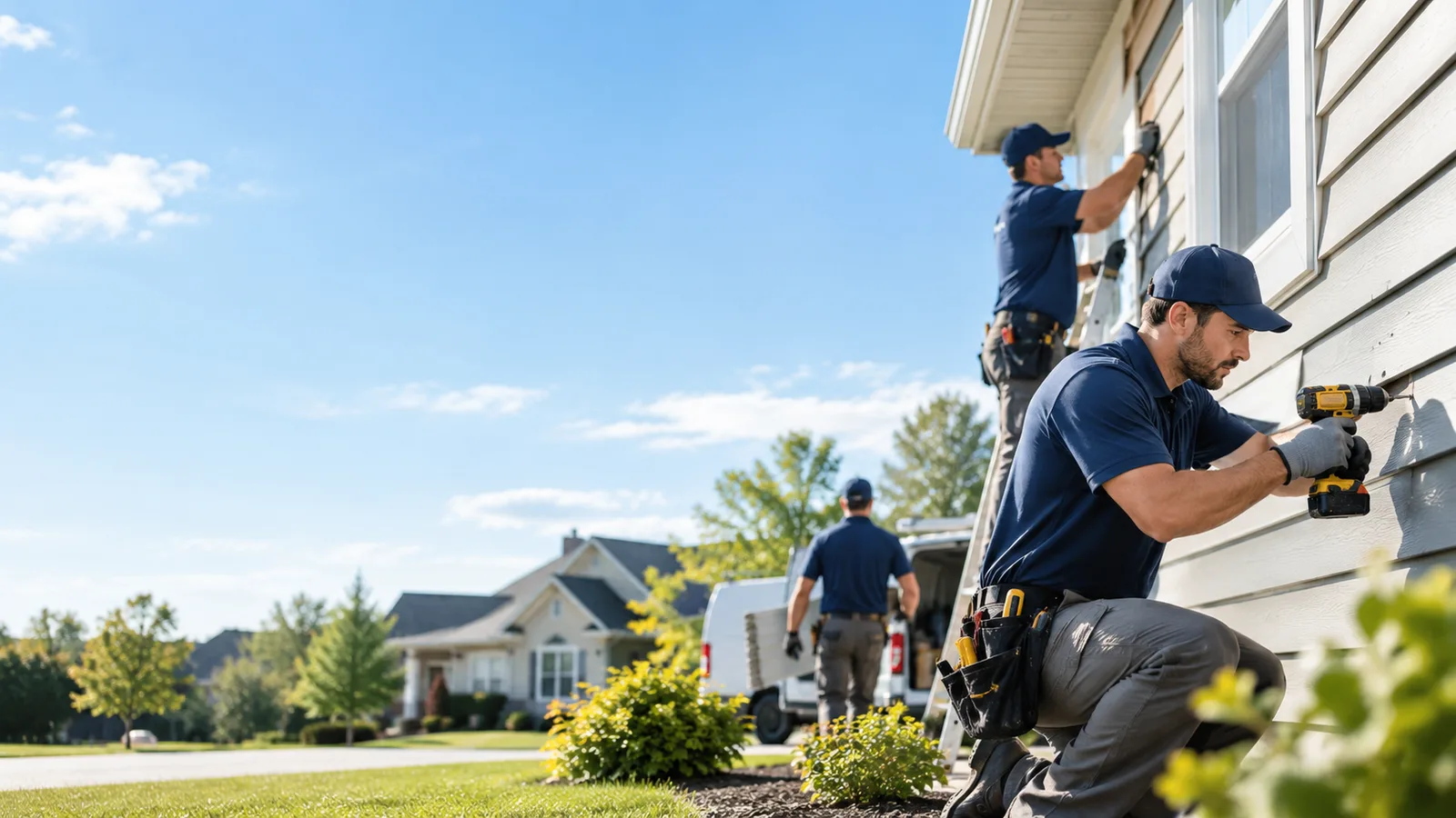 Commercial Siding Installation in Hudson, ME